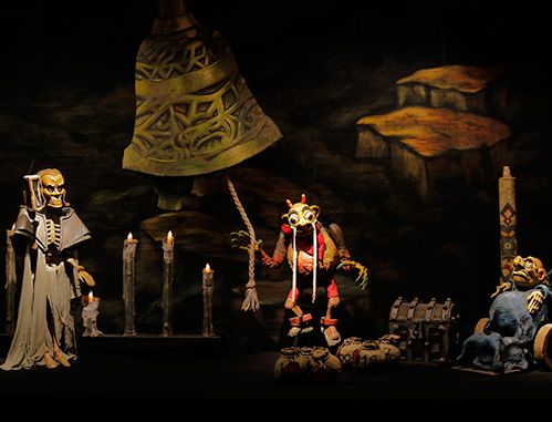 Gevatter-Tod-Gerhards-Marionetten